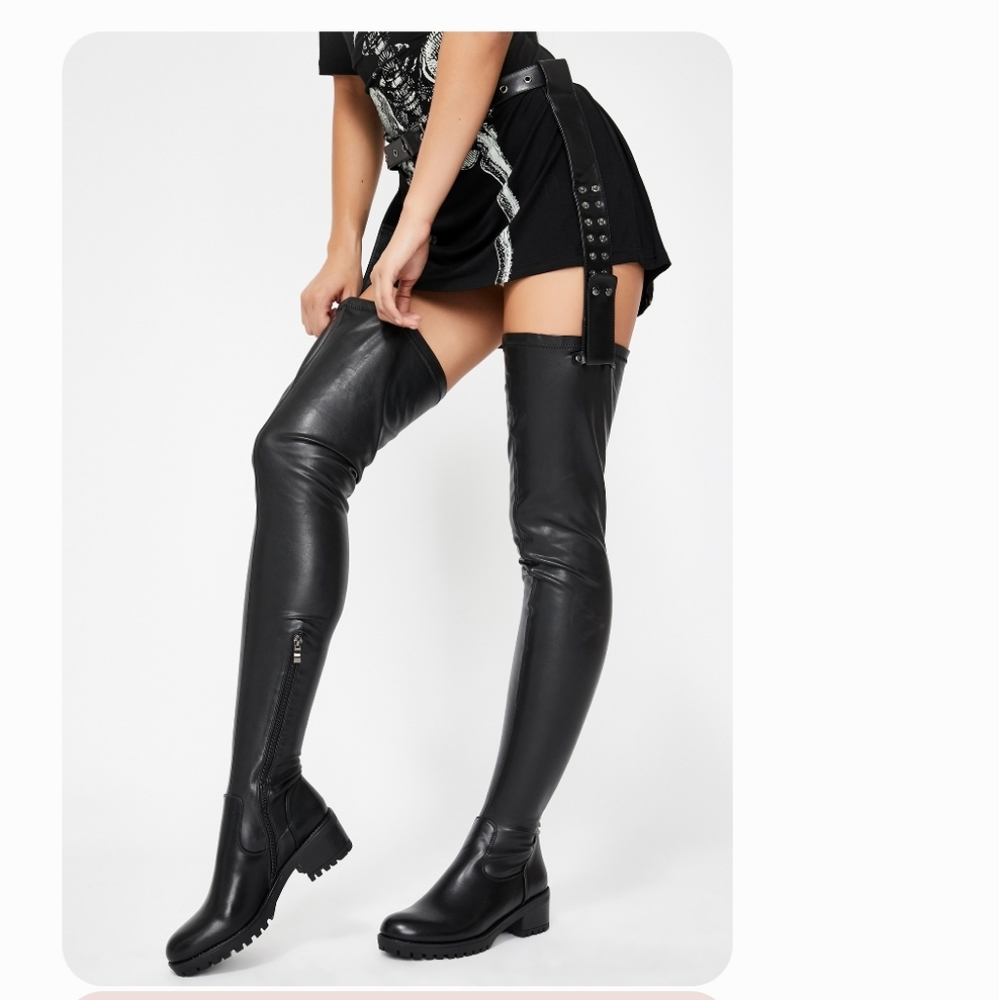 Thigh high boots